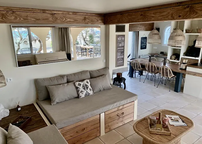 Mas Andalou Fabuleuse Premiere Ligne De Mer, Privative Willa *